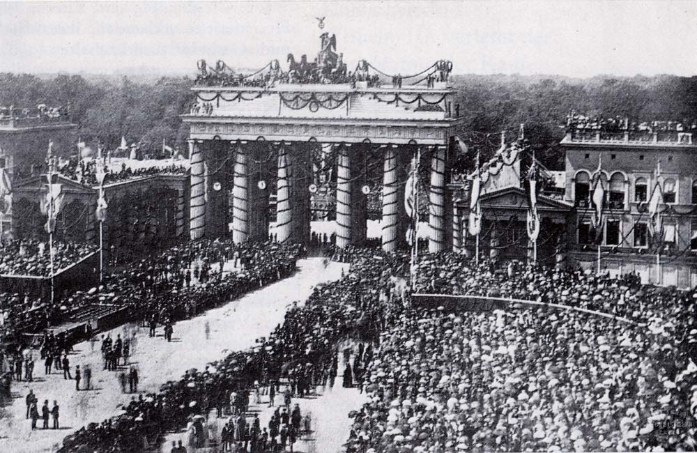 Brandenburger tor 1871