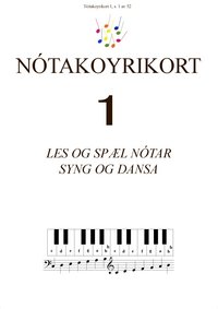 Nótakoyrikort 1