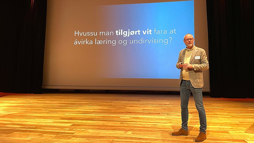 Laeraradagur 2023 Martin Tvede Zachariasen