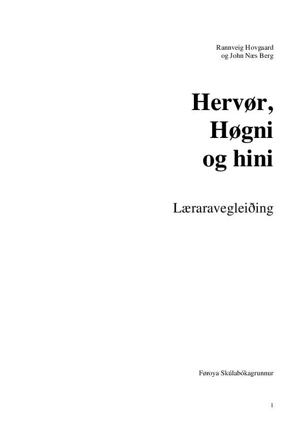 Læraravegleiðing